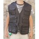 GILET MULTITASCA - NERO