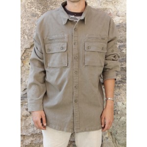 CAMICIA INVERNALE - FRANCIA - OLIVE DRAB