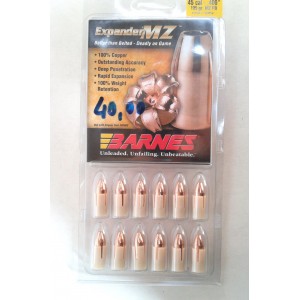 PALLE PER ARMI AD AVANCARICA CALIBRO .45 CON SABOT